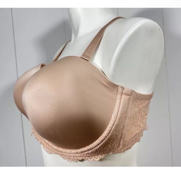 Women’s Torrid Curve 44D Beige Tan Lace Underwire Bra - Picture 3 of 8